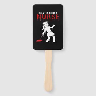 Abanico Night Shift Nurse Funny Halloween Classic T-Shirt
