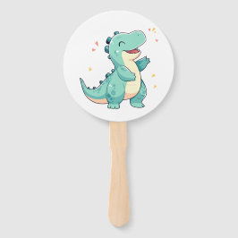 Abanico ¡Niños Dino Mite! Cute Dinosaur Birthday T Rex