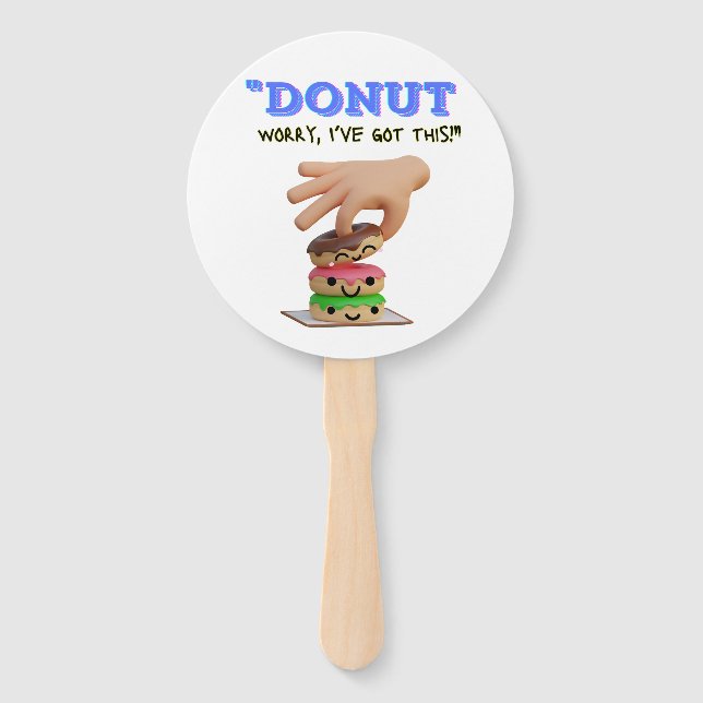 Abanico No te preocupes, tengo esto (Anverso)