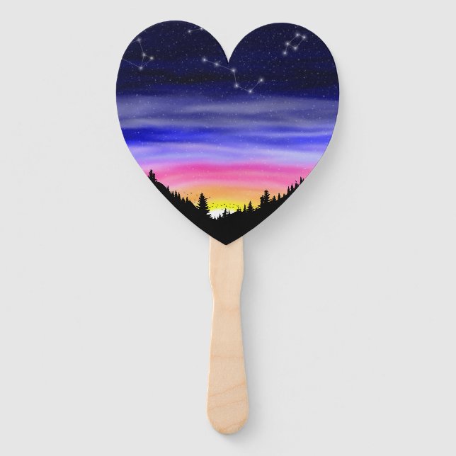 Abanico Noche del Diamante (Anverso)