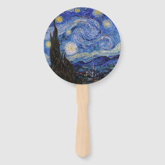 Abanico Noche estrellada: Saint Remy de Vincent Van Gogh