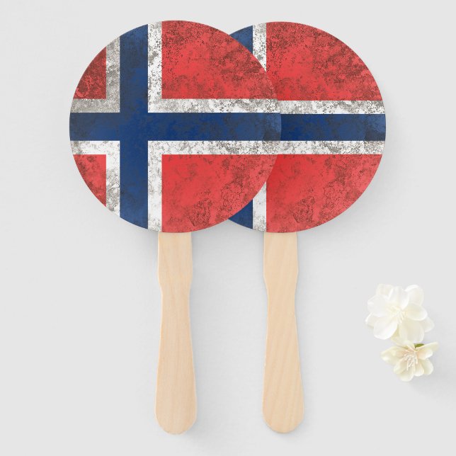 Abanico Noruega (Anverso y reverso)