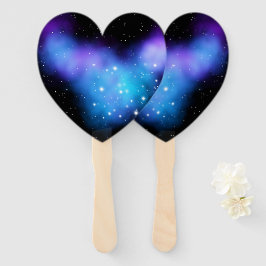 Abanico Nubes espaciales Galaxy Starlight