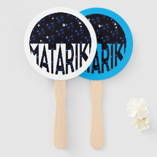 Abanico Nueva Zelanda Siete Hermanas Maori MATARIKI 2b