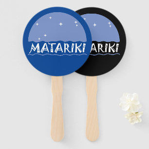 Abanico Nueva Zelandia Siete Hermanas Maori MATARIKI 1a
