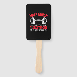 Abanico Nurse Gift Administración de enfermeras masculin