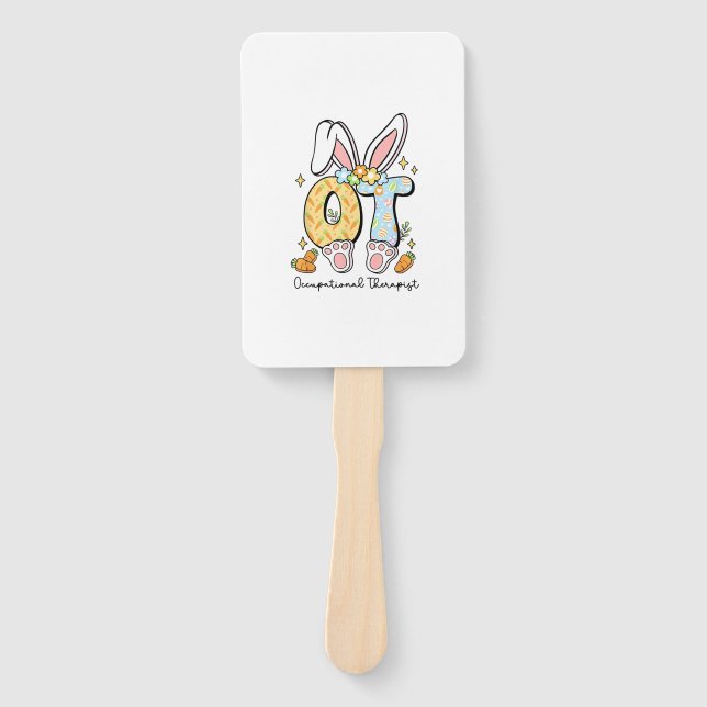 Abanico Occupational Therapy Easter Bunny OT OTA Spring Ot (Anverso)