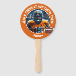 Abanico Orange High School Football Player Photo Parent
