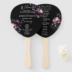 Abanico Oscuro programa de bodas Moody Noir