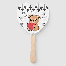 Abanico Oso de peluche