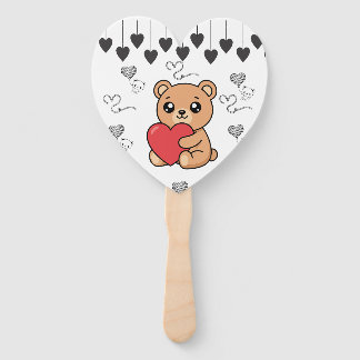 Abanico Oso de peluche