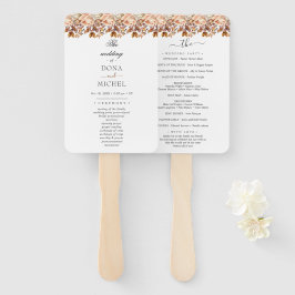 Abanico Otoño deja al país ruso Boho Boda