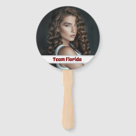 Abanico Palabras de ventilador de personalizado - Doble ca