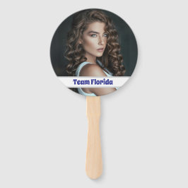 Abanico Palabras de ventilador de personalizado - Doble ca