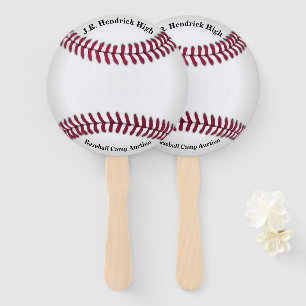 Abanico Paleta de la subasta del béisbol