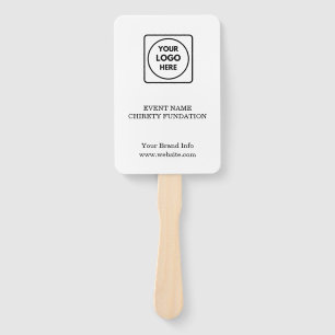 Abanico Paleta de subasta benéfica Diseño de evento con
