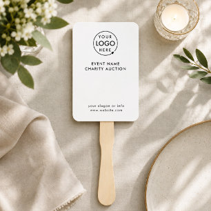 Abanico Paleta de Subasta Subasta de Gala Benéfica Marca
