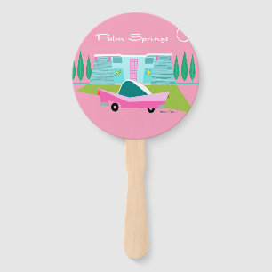Abanico Palm Springs Retro Pink conjunto de fans