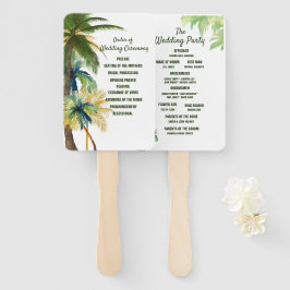 Abanico Palm Trees, Fans del programa de casamiento acuáti