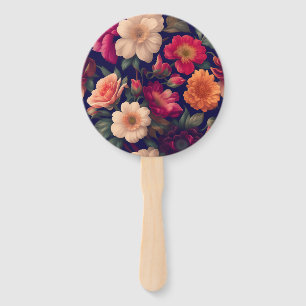 Abanico Papel de pared con motivos florales