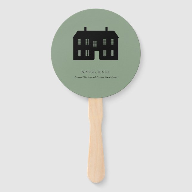 Abanico Paper Fans (10) — Spell Hall (Anverso)