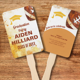 Abanico Partido de Graduación Temático del Fútbol