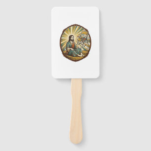 Abanico Partido de Silla Plegable Rota de Jesús Falta Torp