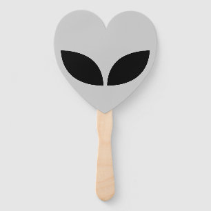 Abanico Pascua de papel de Alien Love Heart