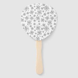 Abanico Patrón de edad atómica retro de átomos