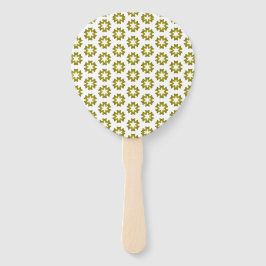 Abanico Patrón verde oliva