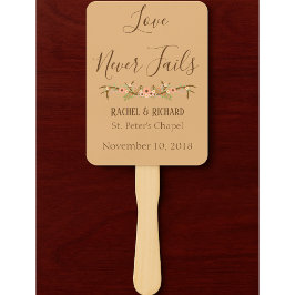 Abanico Peach Beige Intrigue Boda