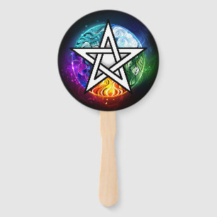 Abanico Pentagrama de Wiccan