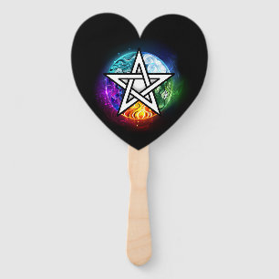 Abanico Pentagrama de Wiccan