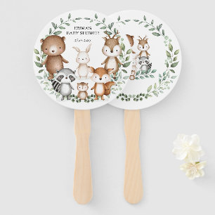 Abanico Pequeños animales de Woodland Favoritos de la Fie