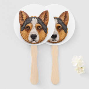 Abanico Perro Boyero Australiano Inspirado en 3D