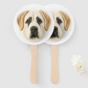 Abanico Perro Pastor de Anatolia Inspirado en 3D