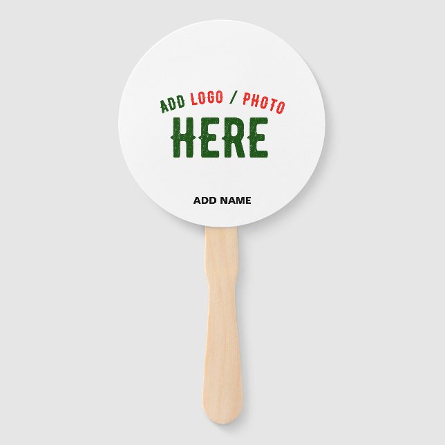 ABANICO PERSONALIZABLE MODERNO ESTILO BLANCO VERIFICADO MA (Anverso)