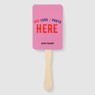 ABANICO PERSONALIZABLE MODERNO ESTILO ROSA VERIFICADA MARC