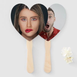 Abanico Personalizado a doble cara con tus propias fotogra