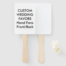 Personalizado boda favorece a los fans - RECTÁNGUL