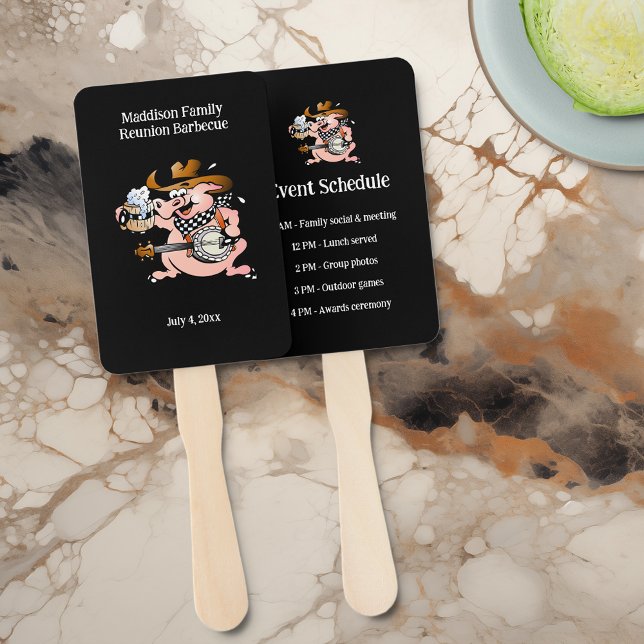 Abanico Personalizado de programación de eventos de reunió (Subido por el creador)