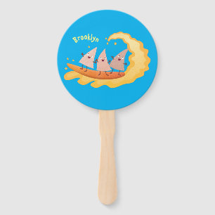 Abanico Personalizado de surf con chips de maíz de nachos