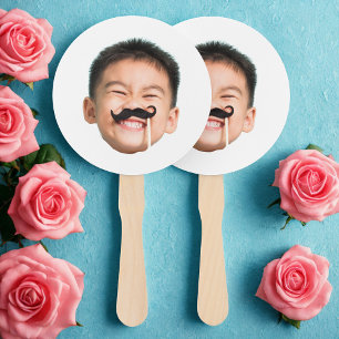 Abanico Personalizado Face Cutout Bachelorette Party Cumpl