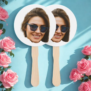 Abanico Personalizado Face Cutout Bachelorette Party Cumpl