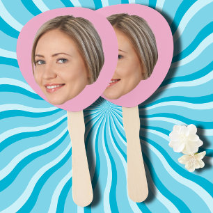 Abanico Personalizado Face Cutout Bachelorette Party Cumpl