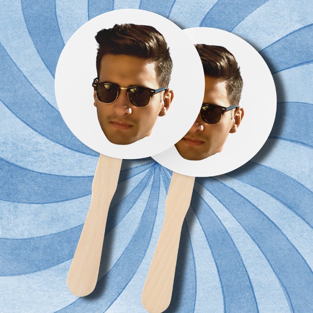 Abanico Personalizado Face Cutout Bachelorette Party Cumpl (Subido por el creador)