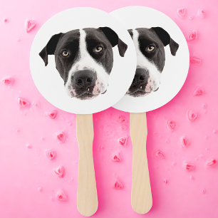 Abanico Personalizado Face Dog Cutout Bachelorette Party C