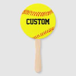 Abanico Personalizado Fastpitch Softball Fans for Fans