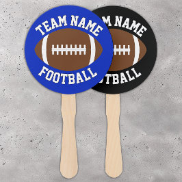 Abanico Personalizado Fútbol Equipo Nombre y Partidario de
