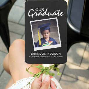 Abanico Personalizado Nuestro Graduado Graduación de la